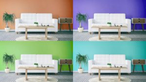 paint colour selection