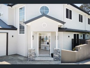 modern exterior house renovation, best exterior colour schemes, north Brisbane colour trends